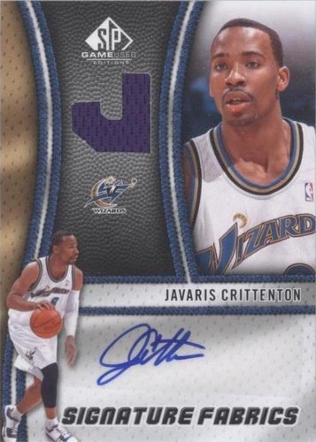 2009-10 SP Game Used - Javaris Crittenton #SF-CR