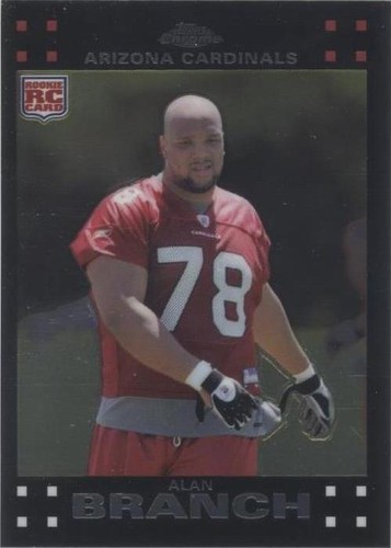 2007 Topps Chrome Alan Branch #TC225