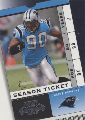 2003 Playoff Contenders Julius Peppers #80