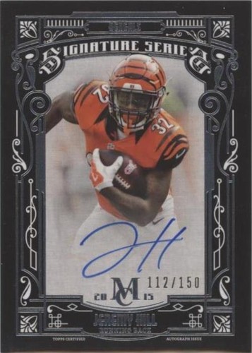 2015 Topps Museum Collection Jeremy Hill #SSA-JH
