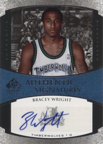 2005-06 SP Signature Edition - Bracey Wright #AS-BA