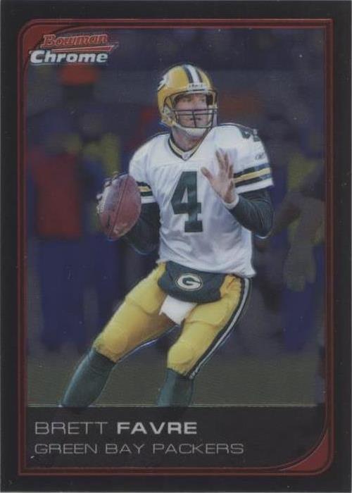 2006 Bowman Chrome Brett Favre #163