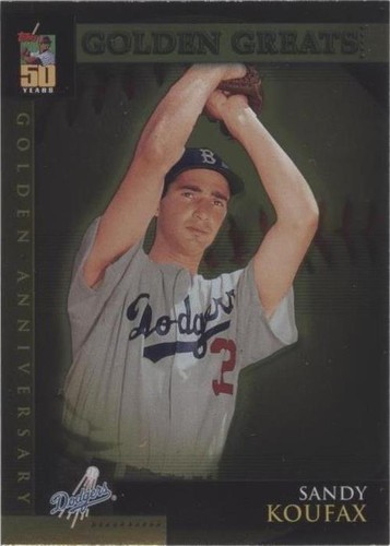 2001 Topps - Sandy Koufax #GA8