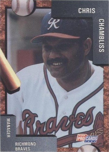 1992 Fleer ProCards Minor League - Chris Chambliss #391
