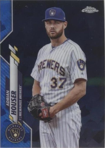 2020 Topps Chrome Sapphire Edition - Adrian Houser #399