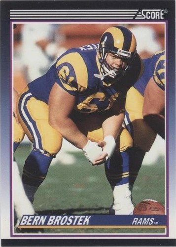 1990 Score Bern Brostek #55T