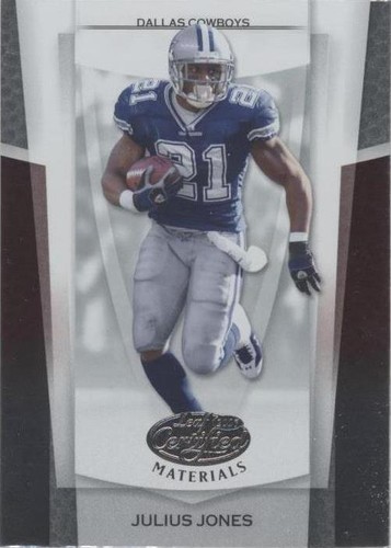 2007 Leaf Certified Materials Julius Jones #2