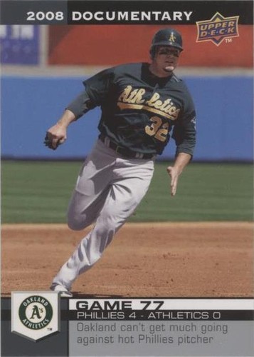 2008 Upper Deck Documentary - Jack Cust #2297