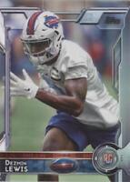 2015 Topps Dezmin Lewis #458