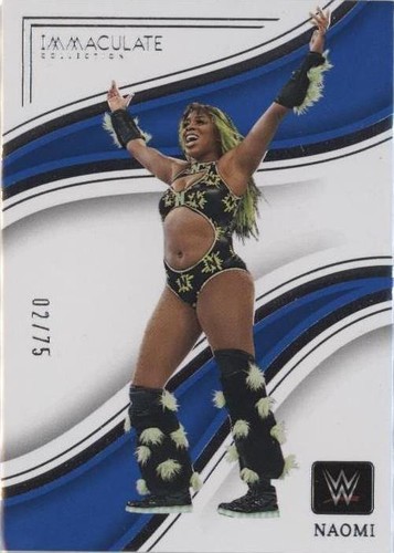 2023 Panini Immaculate Collection WWE - Naomi #54