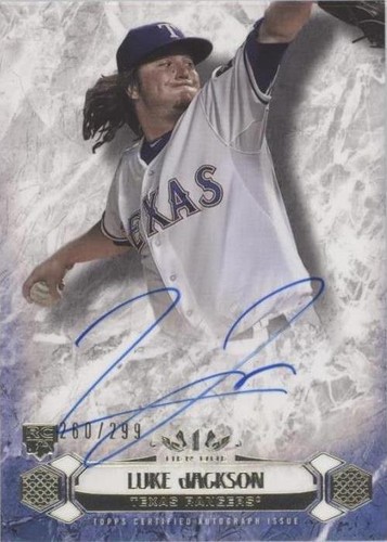 2016 Topps Tier One - Luke Jackson #BOA-LJ