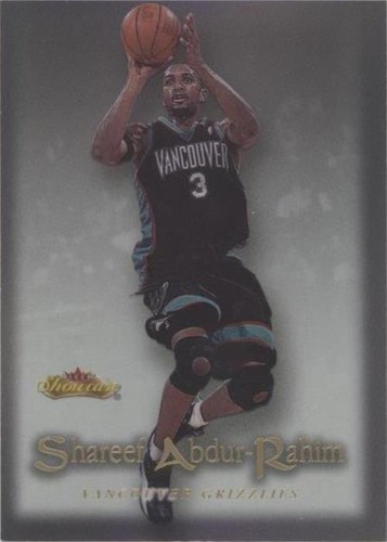 2000-01 Fleer Showcase - Shareef Abdur-Rahim #74