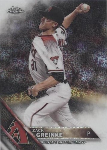 2016 Topps Chrome Update - Zack Greinke #HMT13