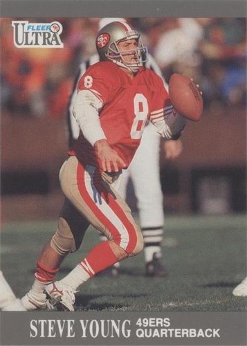 1991 Fleer Ultra Steve Young #256