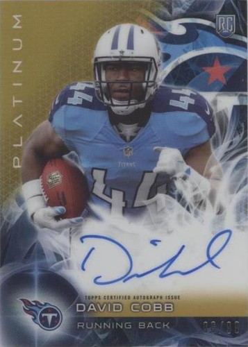 2015 Topps Platinum David Cobb #AR-DC