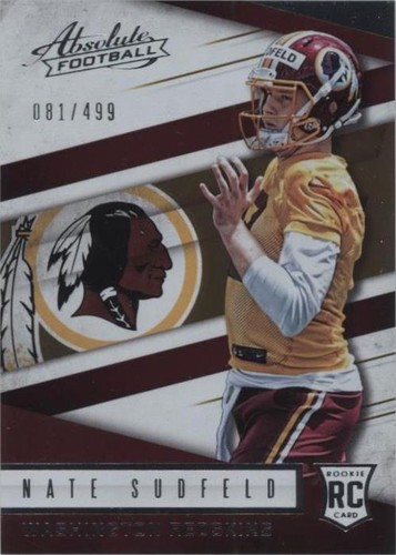 2016 Panini Absolute Nate Sudfeld #155