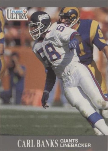 1991 Fleer Ultra Carl Banks #215