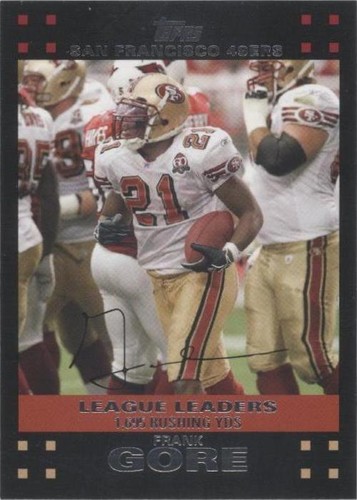 2007 Topps Frank Gore #400