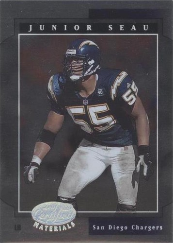 2001 Leaf Certified Materials Junior Seau #53