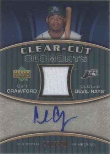 2007 Upper Deck Elements - Carl Crawford #CCE-CL