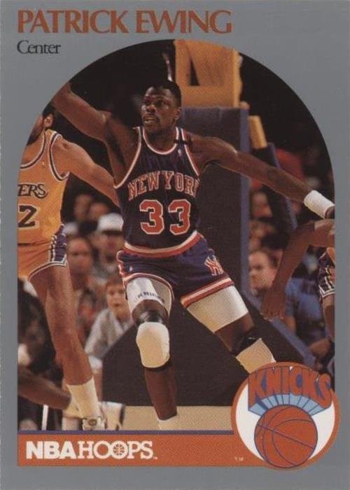 1990-91 NBA Hoops - Patrick Ewing #203