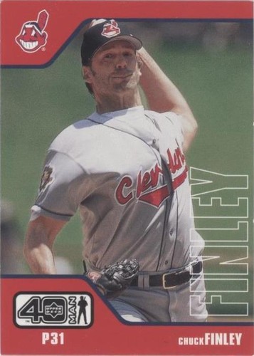 2002 Upper Deck 40 Man - Chuck Finley #147