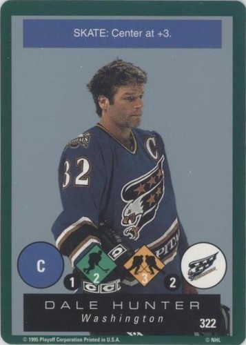 1995-96 Playoff One on One Challenge - Dale Hunter #322