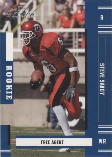 2005 Playoff Prestige Steve Savoy #209
