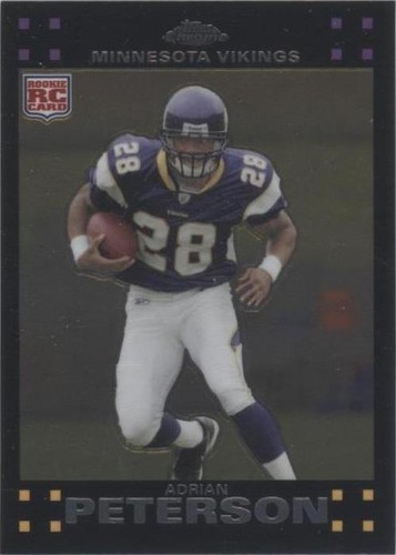2007 Topps Chrome Adrian Peterson #TC181