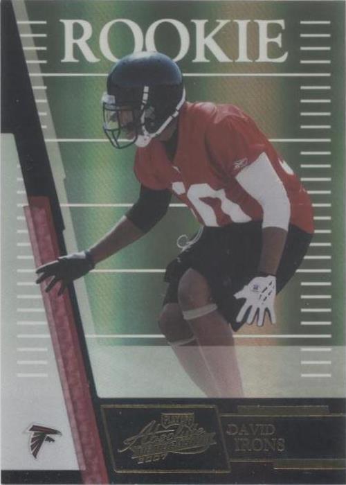 2007 Playoff Absolute Memorabilia David Irons #163