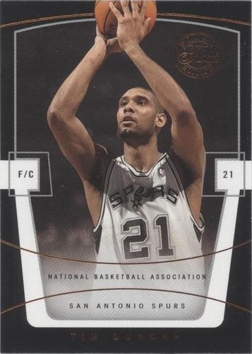 2003-04 Flair Final Edition - Tim Duncan #56