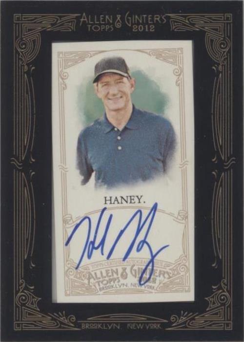 2012 Topps Allen & Ginter's - Hank Haney #AGA-HH