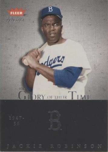 2004 Fleer Greats of the Game - Jackie Robinson #30 GOT