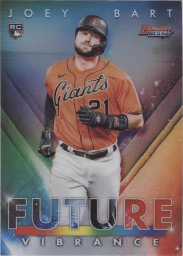 2021 Bowmans Best Joey Bart Future Vibrance Insert Rookie