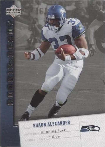 2006 Upper Deck Rookie Debut Shaun Alexander #86