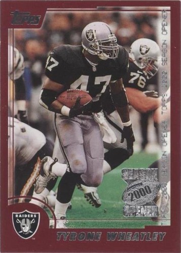 2000 Topps Season Opener Tyrone Wheatley #1