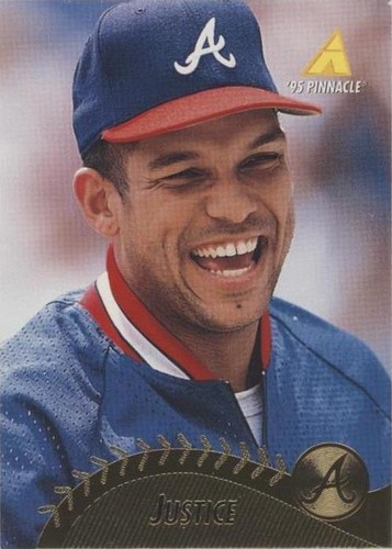 1995 Pinnacle - David Justice #50