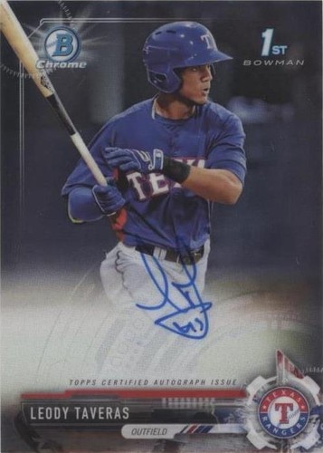 2017 Bowman Chrome - Leody Taveras #CPA-LT