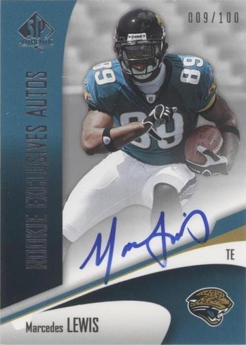 2006 SP Authentic Marcedes Lewis #REA-ML