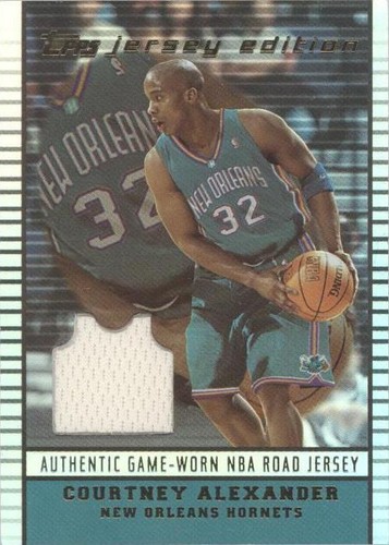 2002-03 Topps Jersey Edition - Courtney Alexander #JE CA