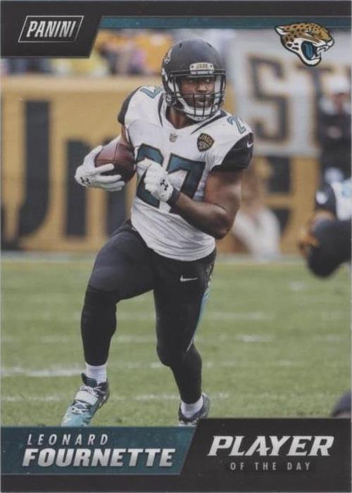 2018 Panini Player of the Day Leonard Fournette #17