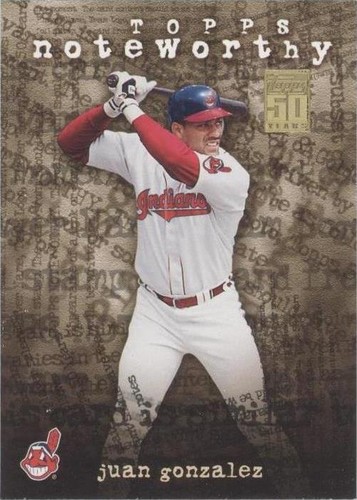 2001 Topps - Juan González #TN20