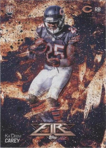 2014 Topps Fire Ka'Deem Carey #140