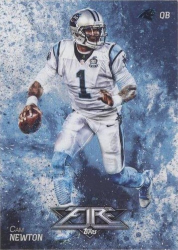 2014 Topps Fire Cam Newton #26