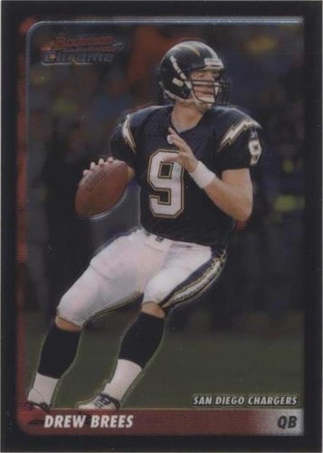 2003 Bowman Chrome Drew Brees #107