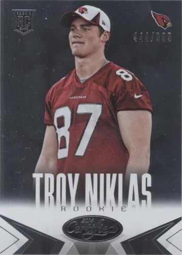 2014 Panini Certified Troy Niklas #170