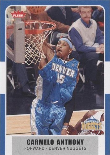 2007-08 Fleer - Carmelo Anthony #159