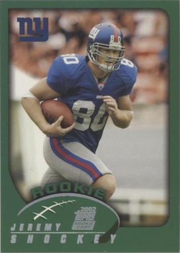 2002 Topps Jeremy Shockey #317