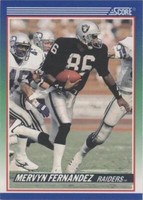 1990 Score Mervyn Fernandez #430