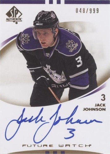 2007-08 SP Authentic - Jack Johnson #218